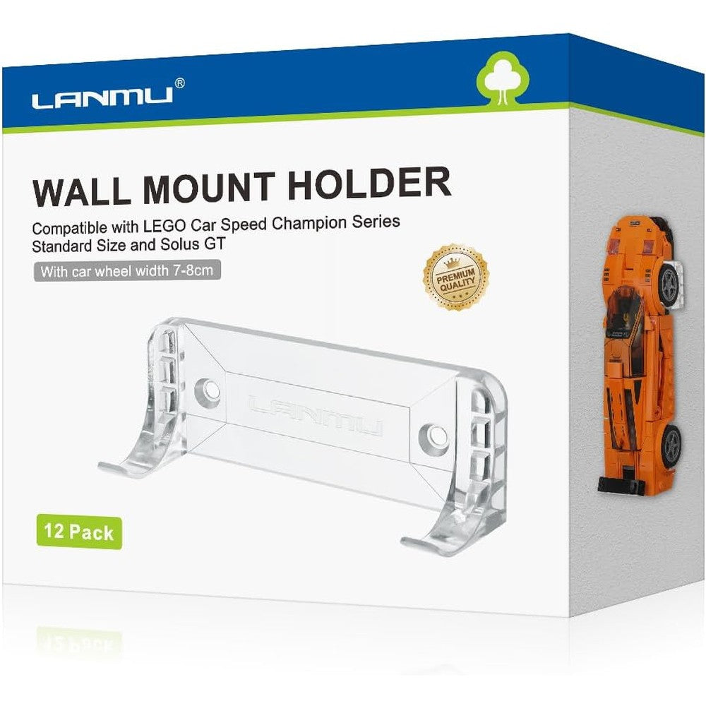 Lanmu collectible car wall mount 12 pack front view