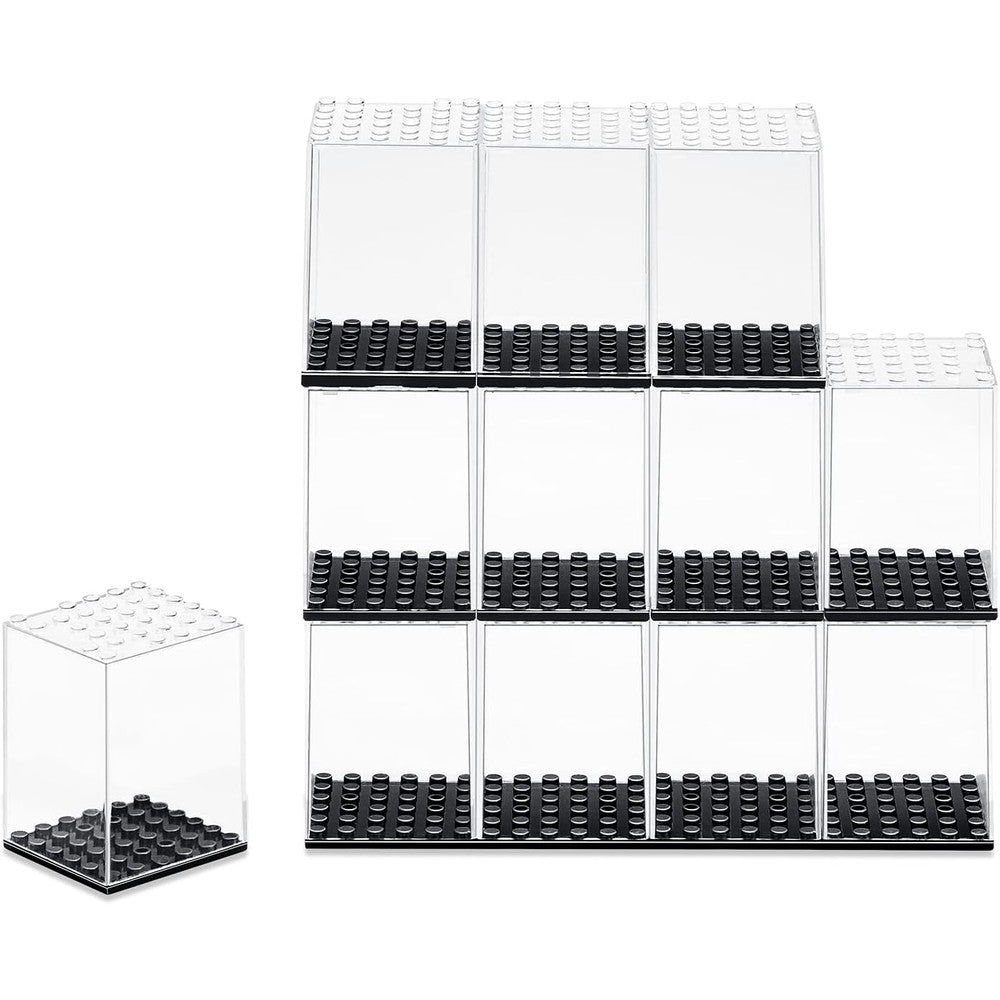 Xin Shi acrylic minifigure display case front view for collectibles
