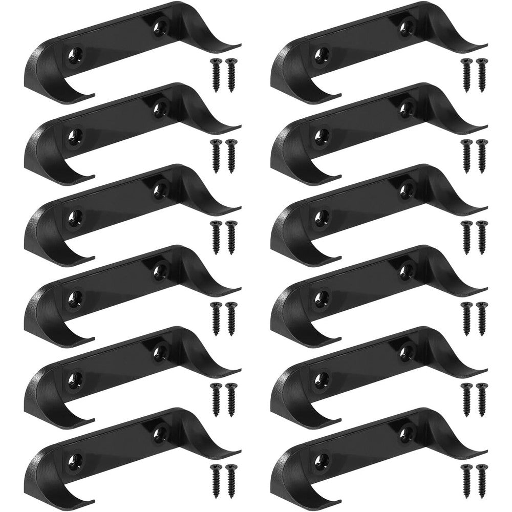 Nqeuepn 12pcs car display wall mount set front view