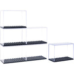 WMM acrylic minifigure display case front view for Lego
