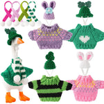 Linastu 4 set 7 inch desk goose outfits front view