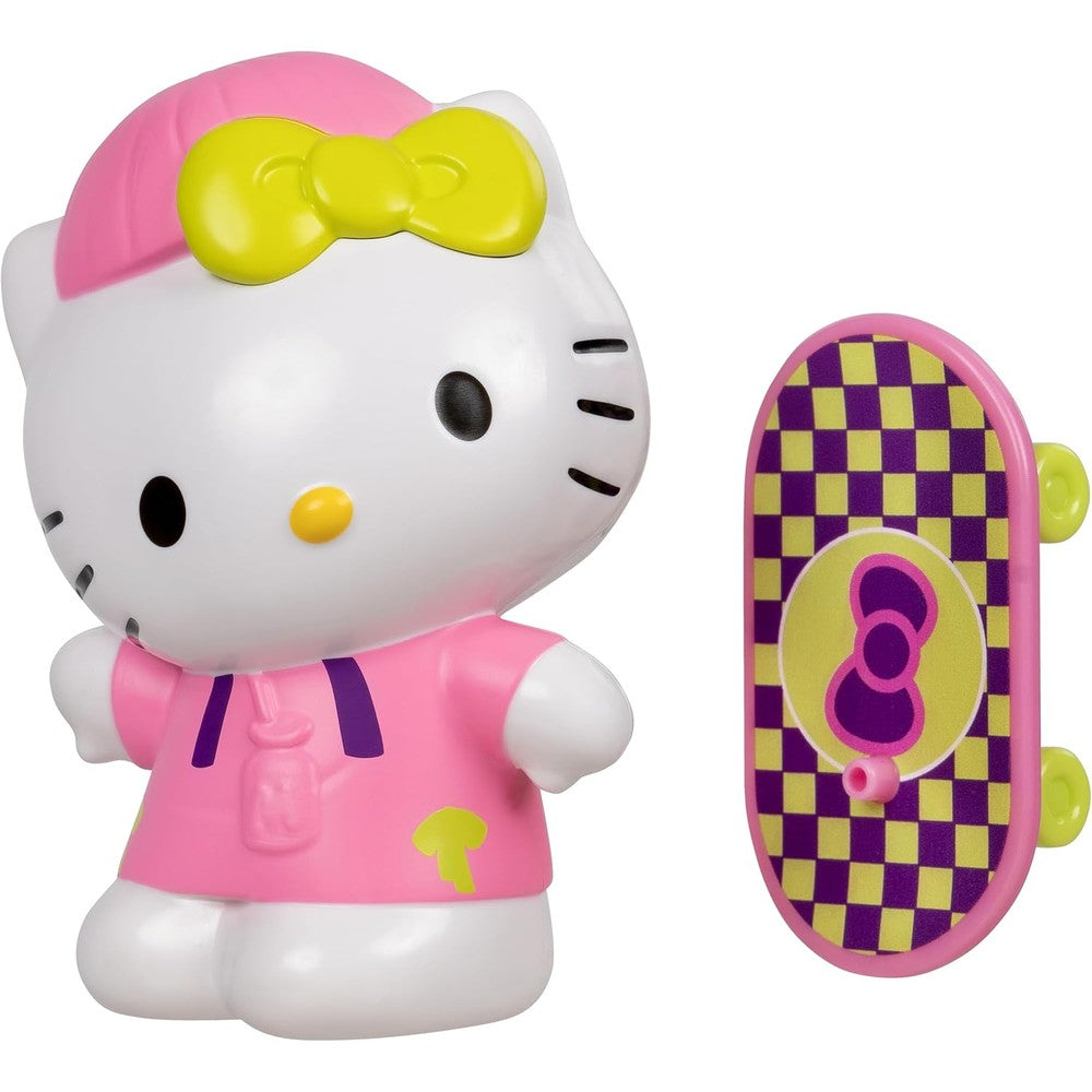 Jazwares Hello Kitty and Friends Series 2 Premier Figure front view showcasing pink hoodie