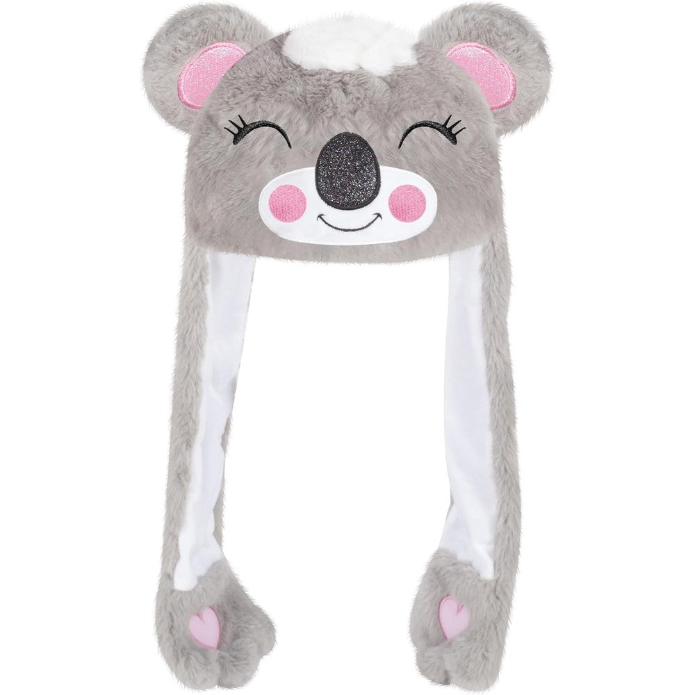 Yoytoo cute cartoon plush animal hat front view