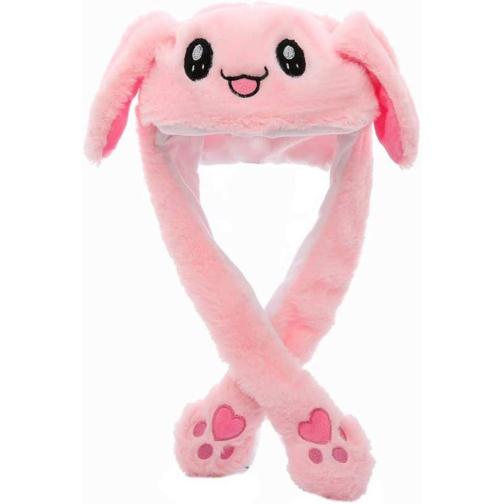 Cicitoywo funny plush bunny hat front view