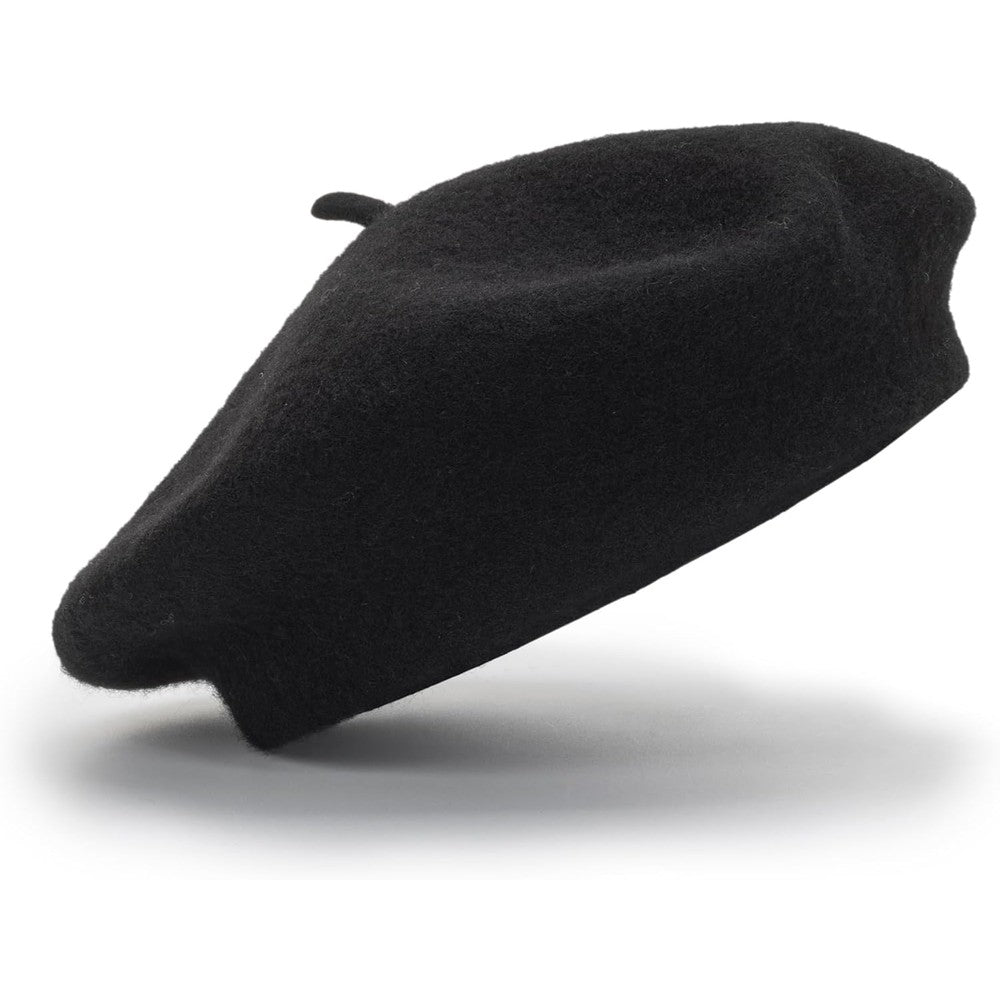 MUGANYI kids classic french beret hat front view premium children fashion accessory