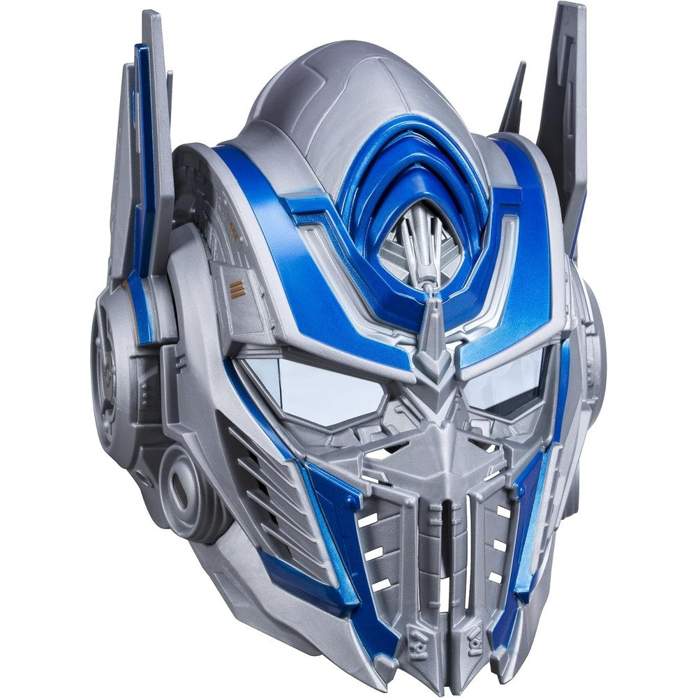 Transformers Optimus Prime voice changer helmet front view wearable premium cosplay mask