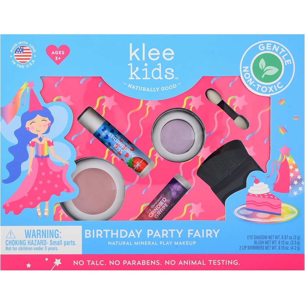 Klee Naturals Luna Star Kids Play Makeup Kit Birthday Party Fairy packaging front view