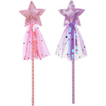 Alvogimor glitter star wand set front view