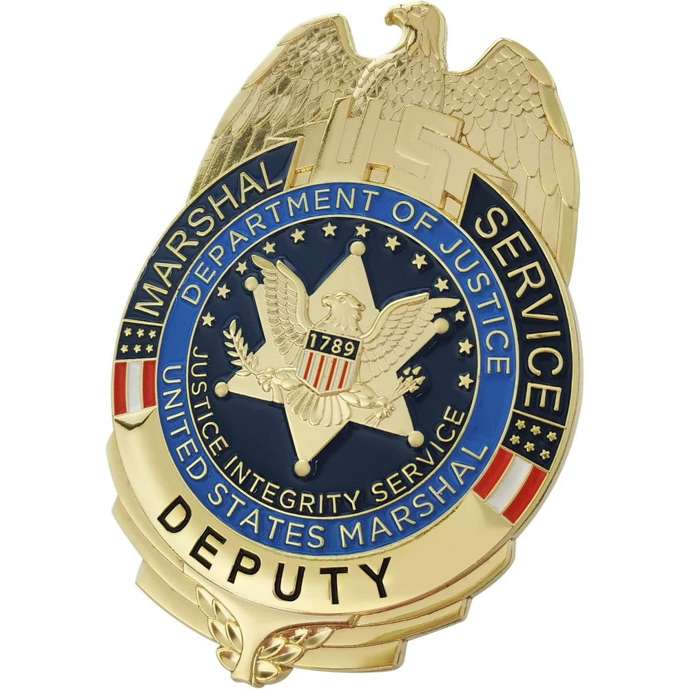 FR Cosplay Badge authentic USA imported premium shield ornament front view