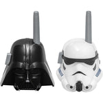 eKids Star Wars walkie talkies front view showing Darth Vader and Stormtrooper character designs
