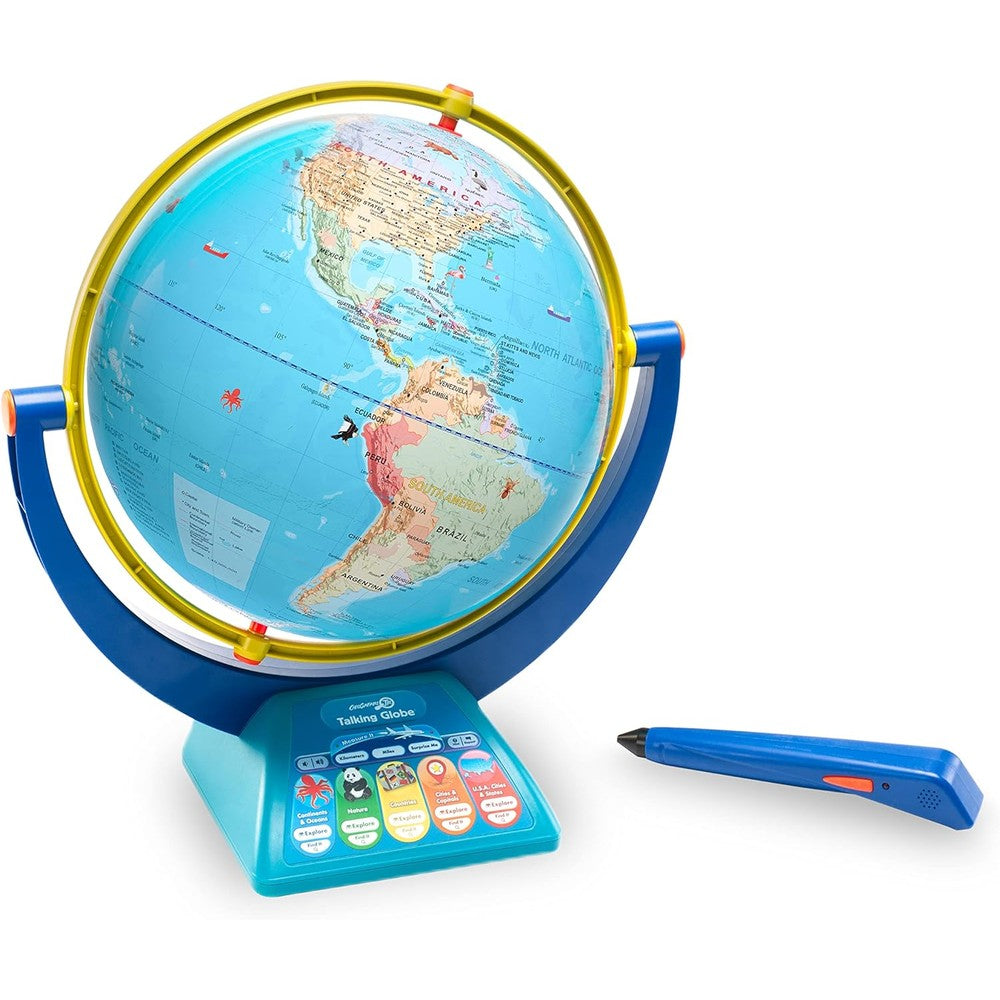 Educational Insights GeoSafari Jr. Talking Globe front view
