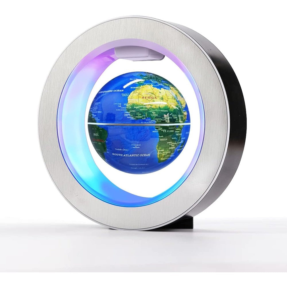 Flagest magnetic levitation floating globe front view