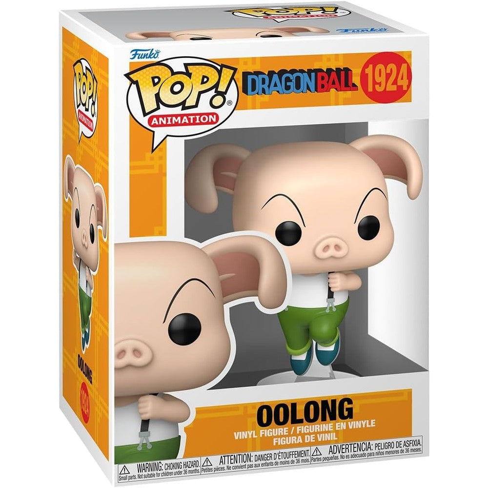Funko Pop Animation Dragon Ball Oolong vinyl figure front view packaged in window display box