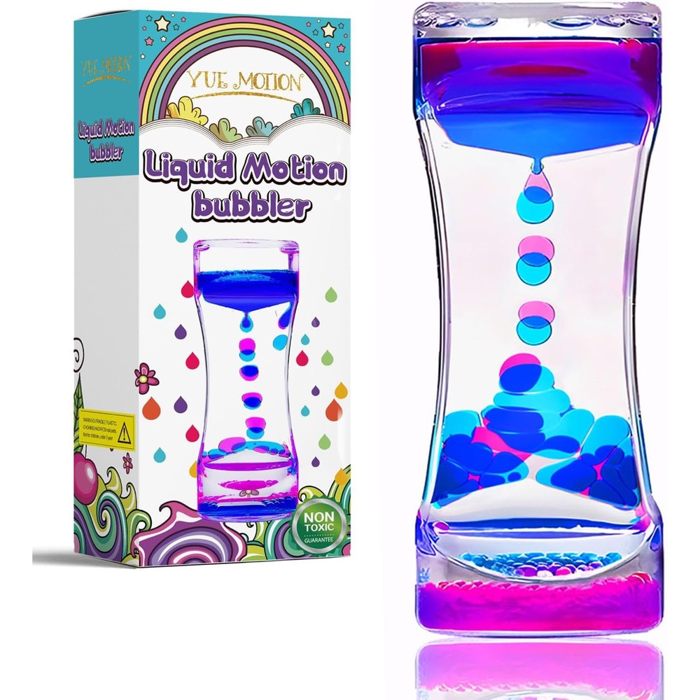 Yue Motion liquid motion bubbler sensory desk toy front view