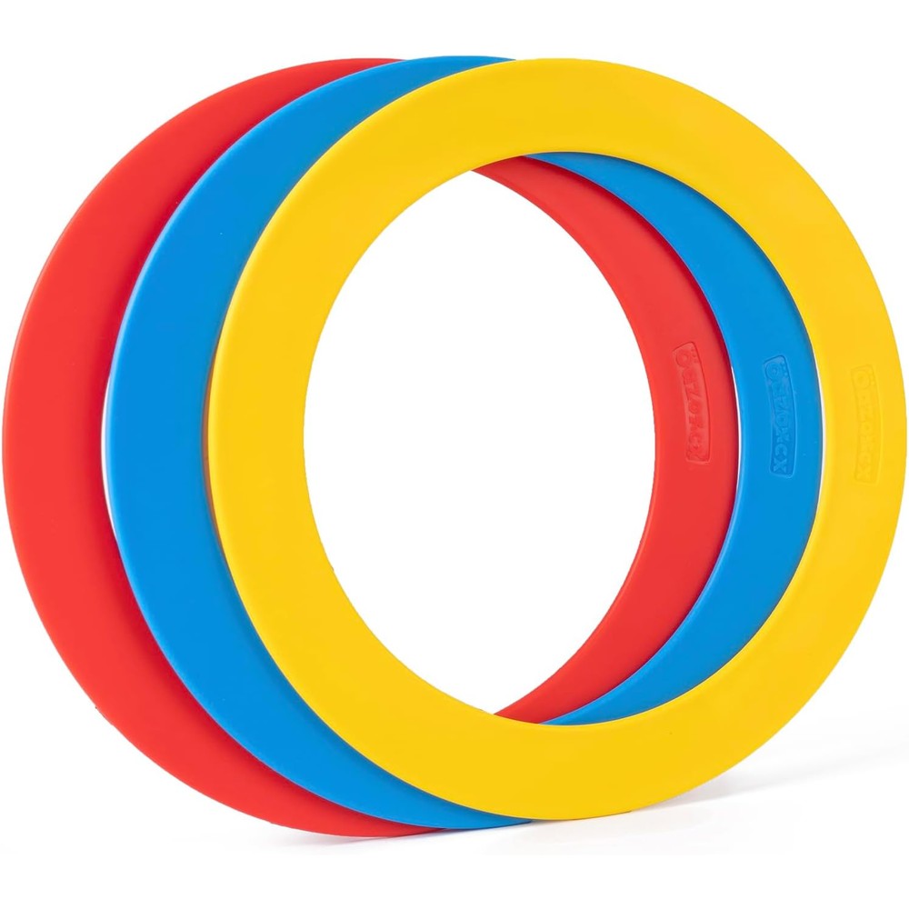 Oazoxcx juggling rings set of three front view