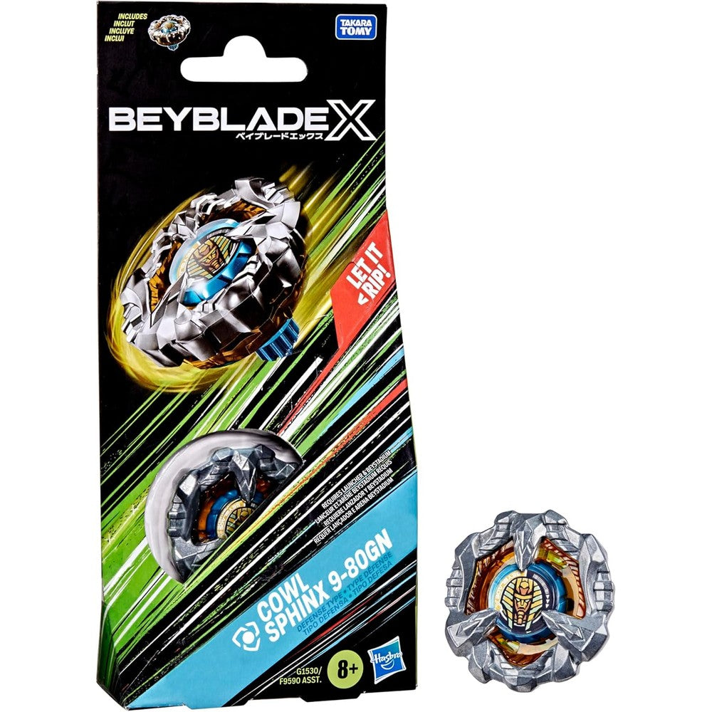 Takara Tomy Beyblade X Cowl Sphinx 9-80Gn Booster Pack Set Defense Type Battle Top For Ages 8 And Up - Image 1