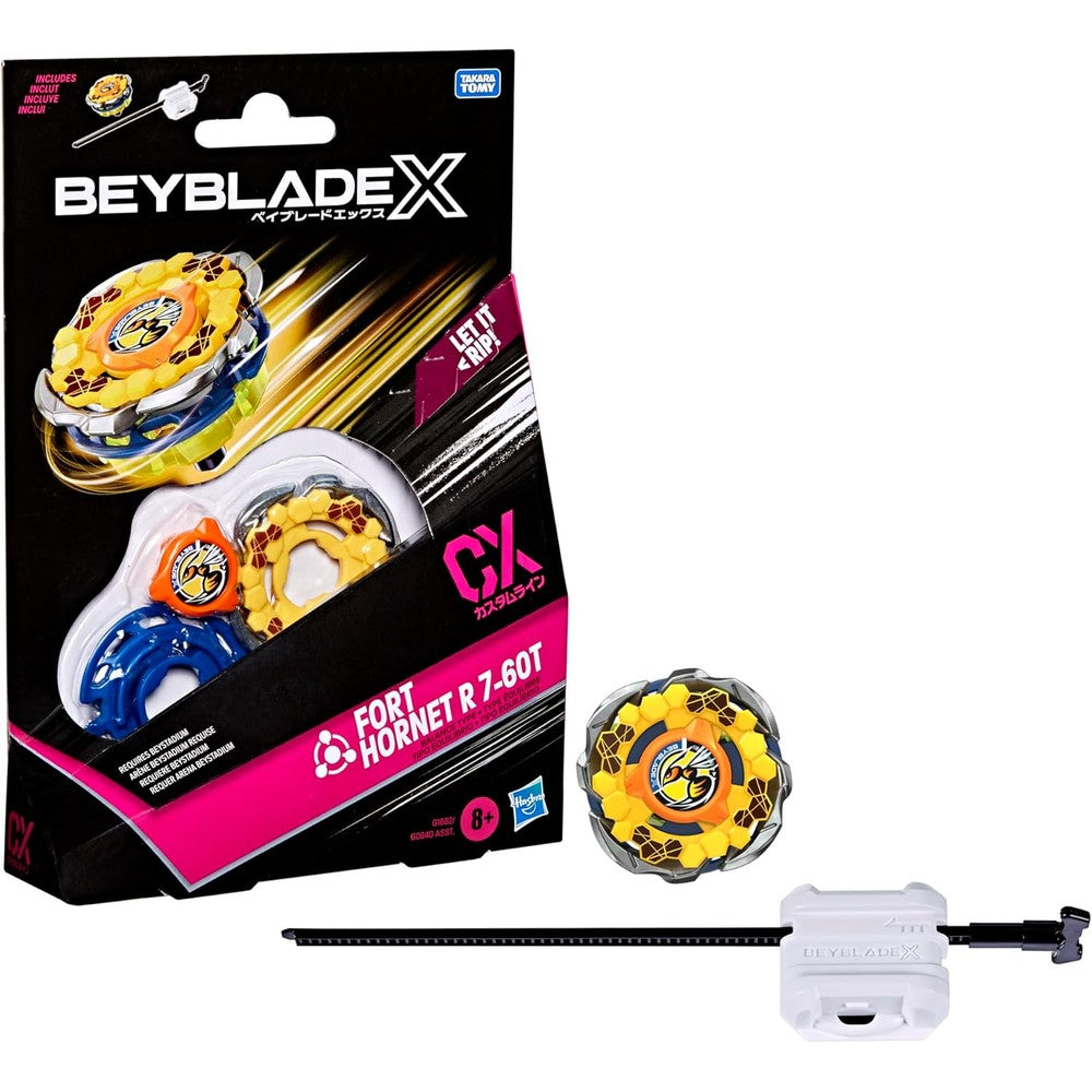 Beyblade X Fort Hornet R 7-60T CX Starter Pack front packaging view