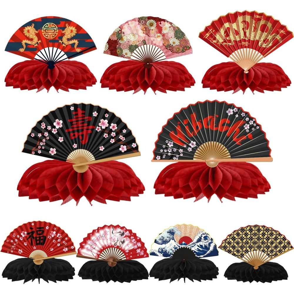 Gameza hibachi birthday party decorations set front view
