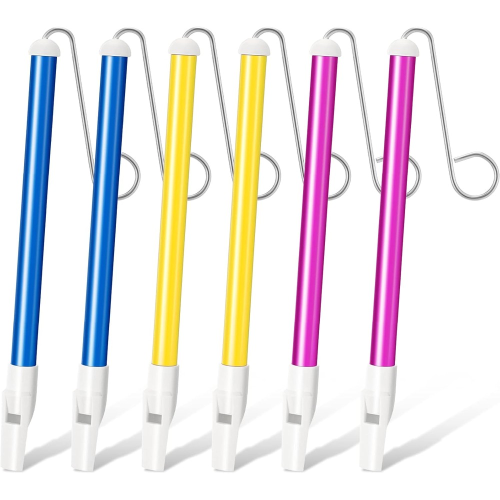 Civaner 6 piece slide whistle instrument set front view
