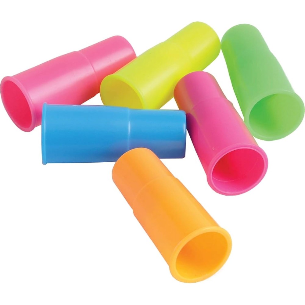 U.S. Toy Siren Whistle assorted neon colors front view
