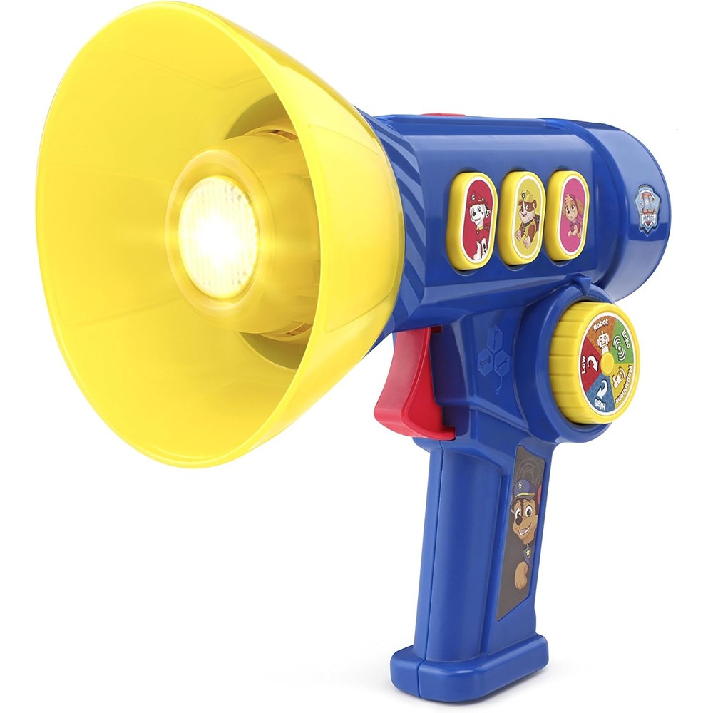VTech PAW Patrol Megaphone Mission Voice Changer blue front view