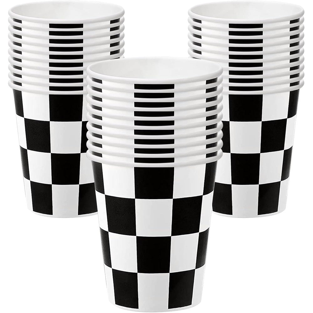 Eacitown racing car party cups set of 30 front view