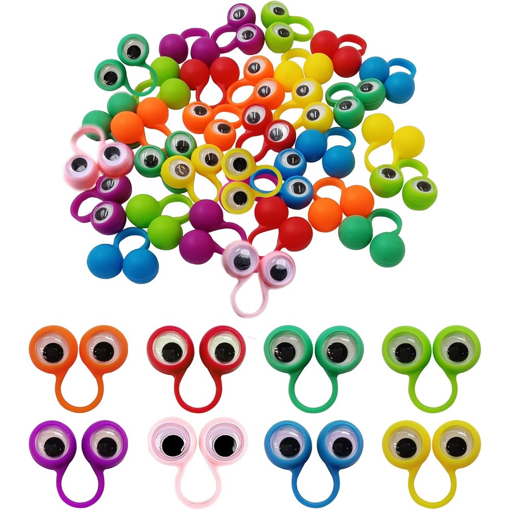 PPXMEEUDC eye finger puppets pack front view