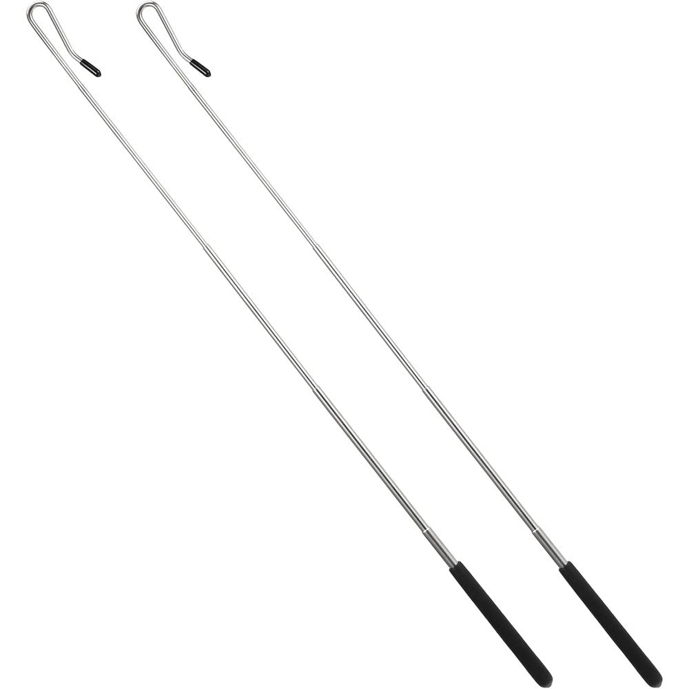 Aeaocvo 2 pack extendable puppet arm control rods front view