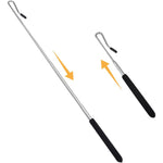 Aecsze 2 Piece Adjustable Puppet Arm Control Rod set front view
