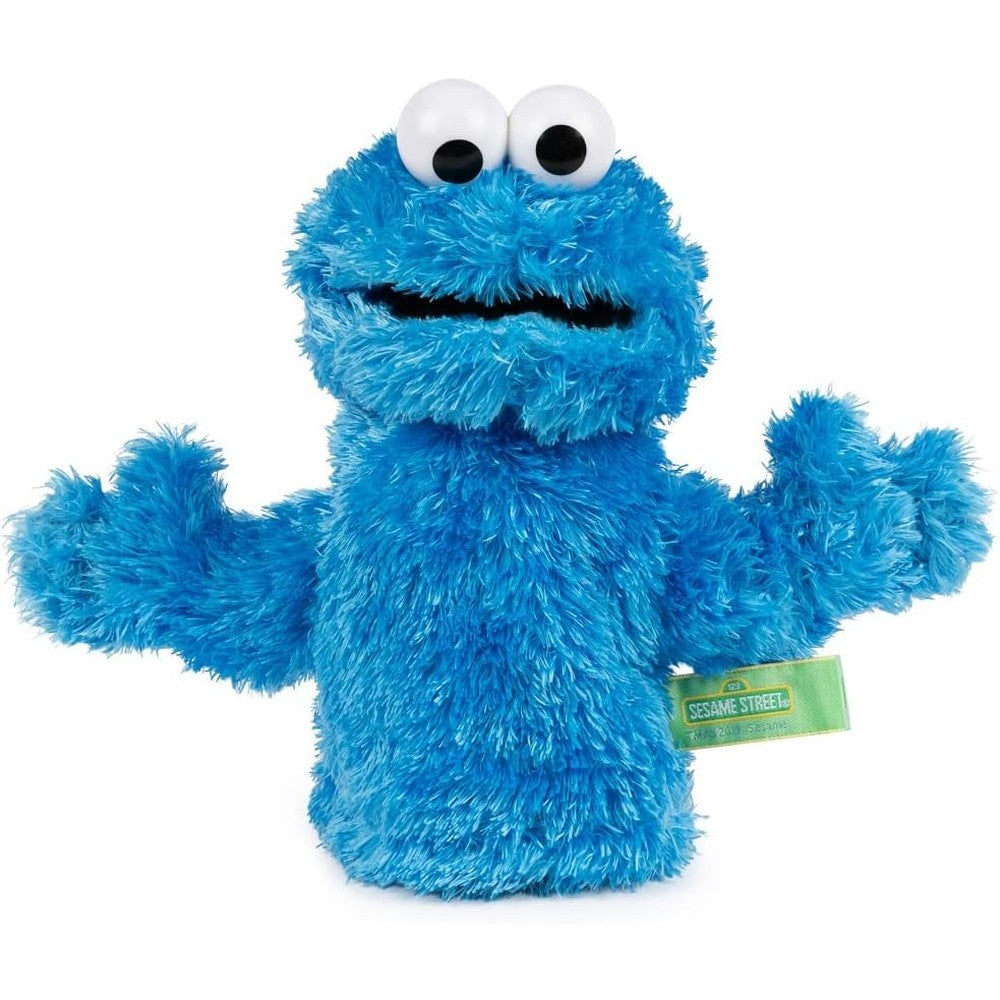 Gund Sesame Street Cookie Monster plush hand puppet front view