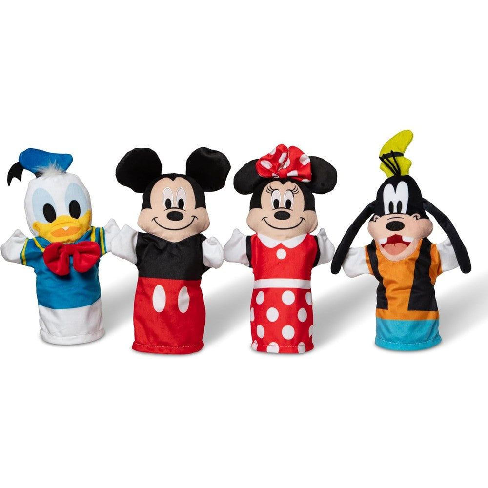 Melissa and Doug Mickey Mouse and Friends hand puppets front view