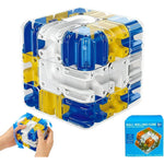 Kidzora 3D Rolling Ball Maze Cube front view puzzle toy