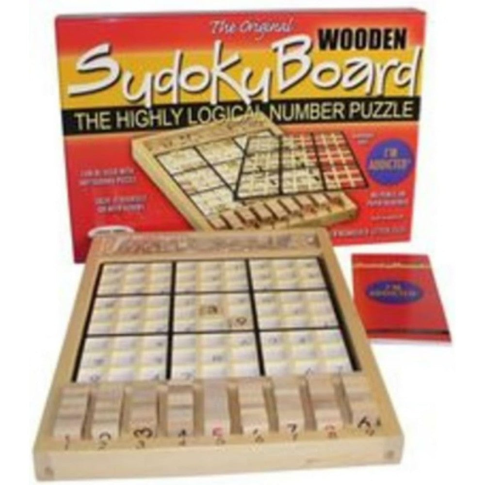 Smart Minds Original Wooden Sudoku Board front view