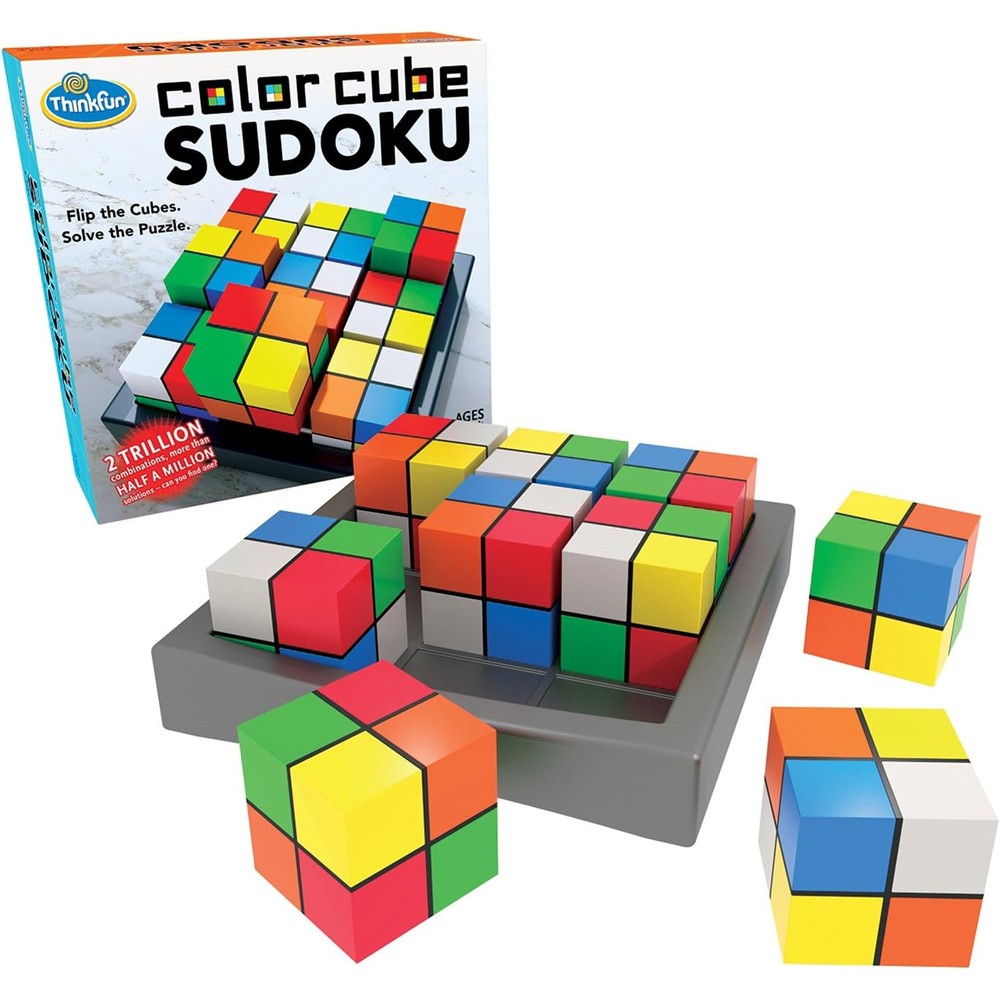 ThinkFun Color Cube Sudoku game box front view