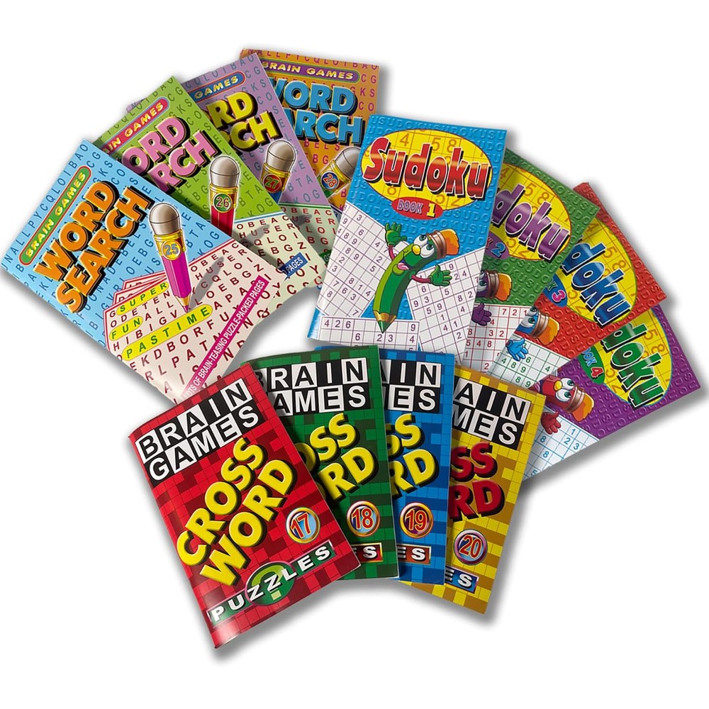 Three Little Twigs Pocket Puzzle Book Bundle full set