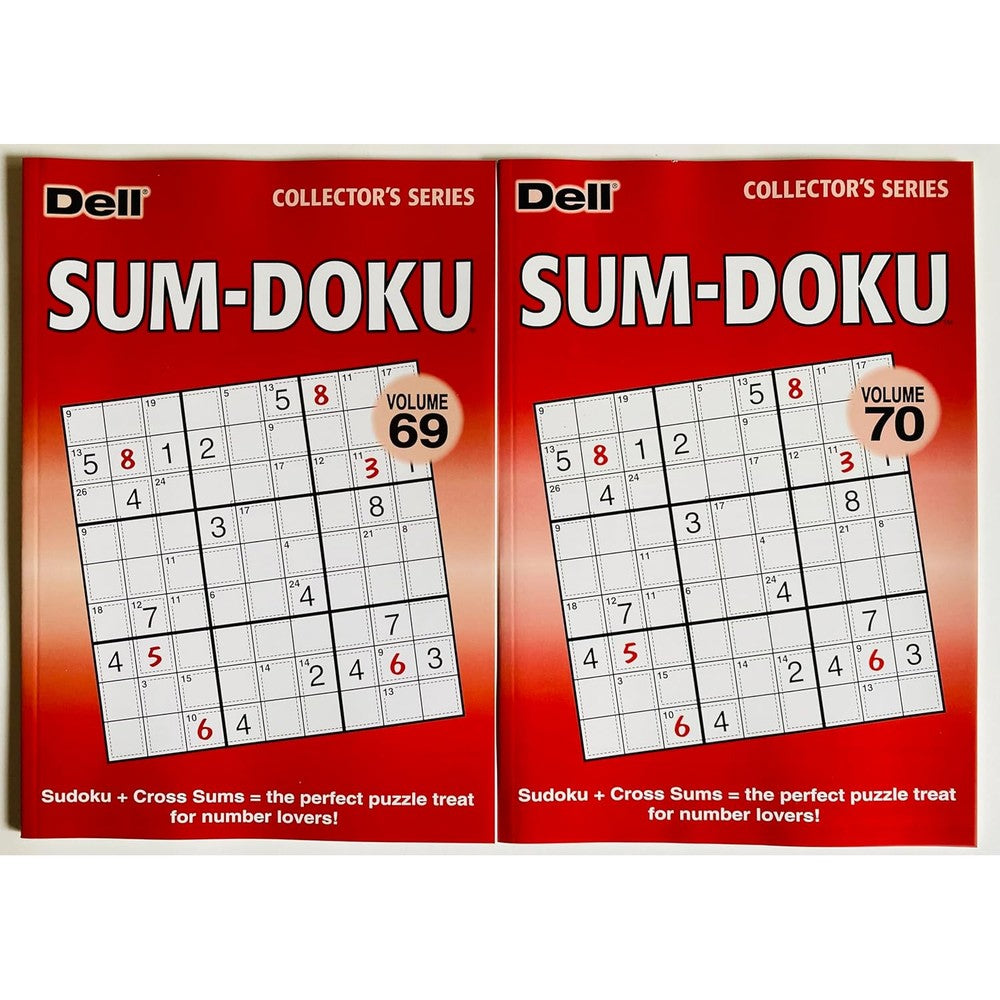 Penny Press Sum Doku Sudoku Puzzles front cover collection