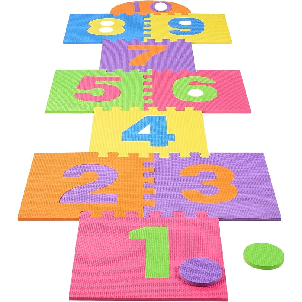 Liberty Imports Hopscotch Playmat 10 Numbered Foam Tiles