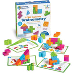 Learning Resources STEM Explorers Brainometry 3D puzzle front view of packaging