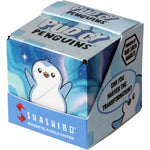 Shashibo Pudgy Penguins Paxton shape shifting box front view displaying colorful ocean character design