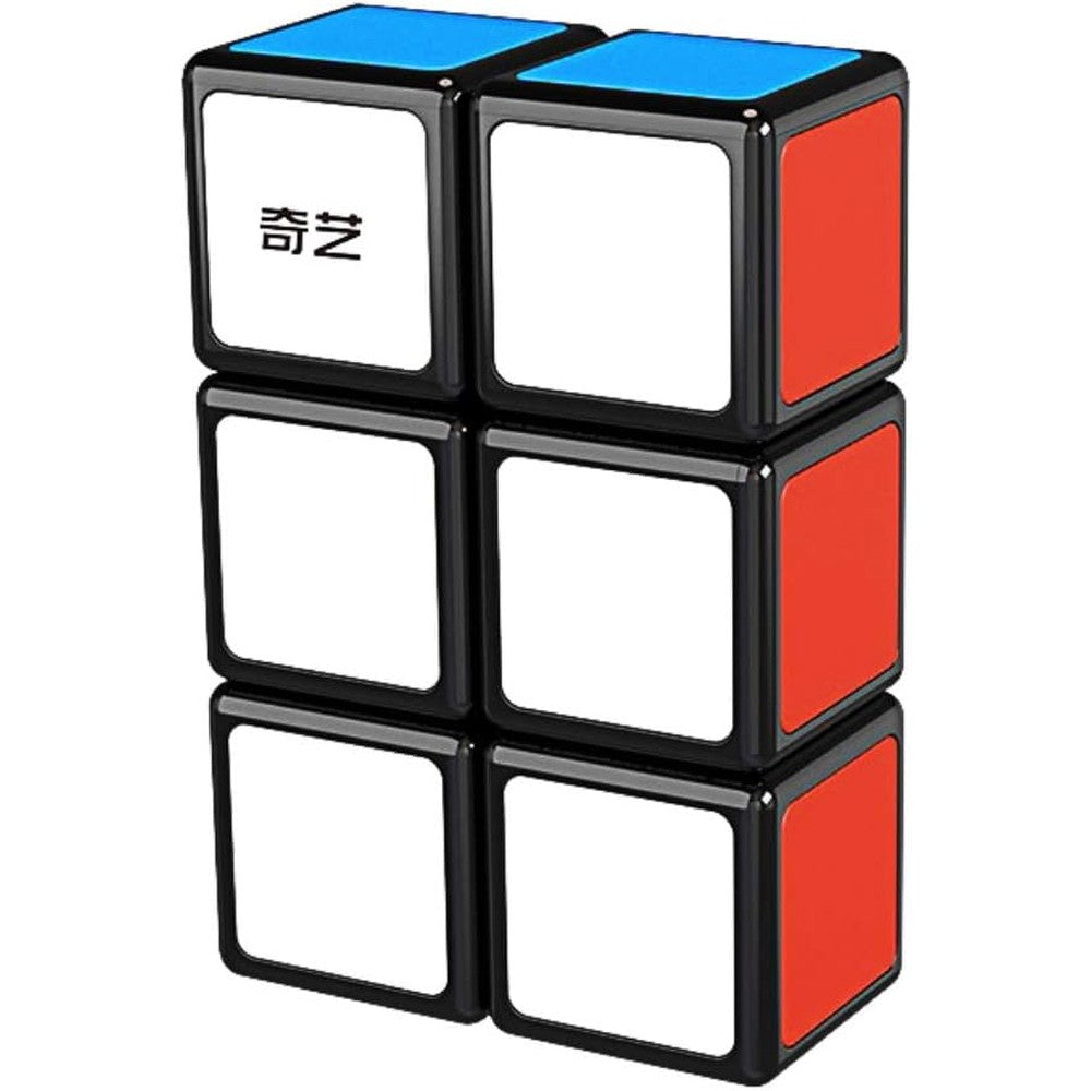 GoodCube 1x2x3 Floopy Cube Black front view speed puzzle