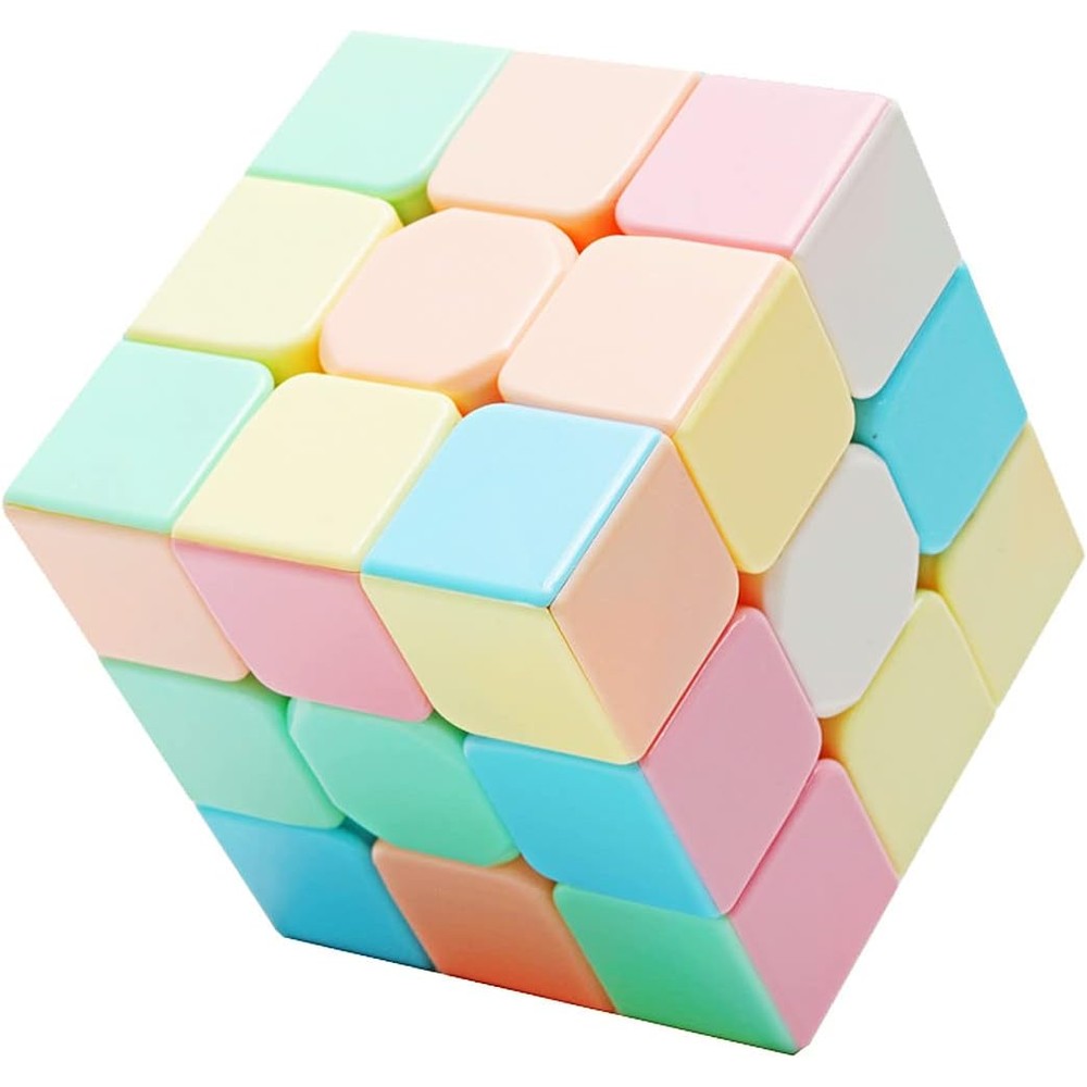 CuberSpeed Moyu MoFang JiaoShi Macaron Meilong 3x3 front view