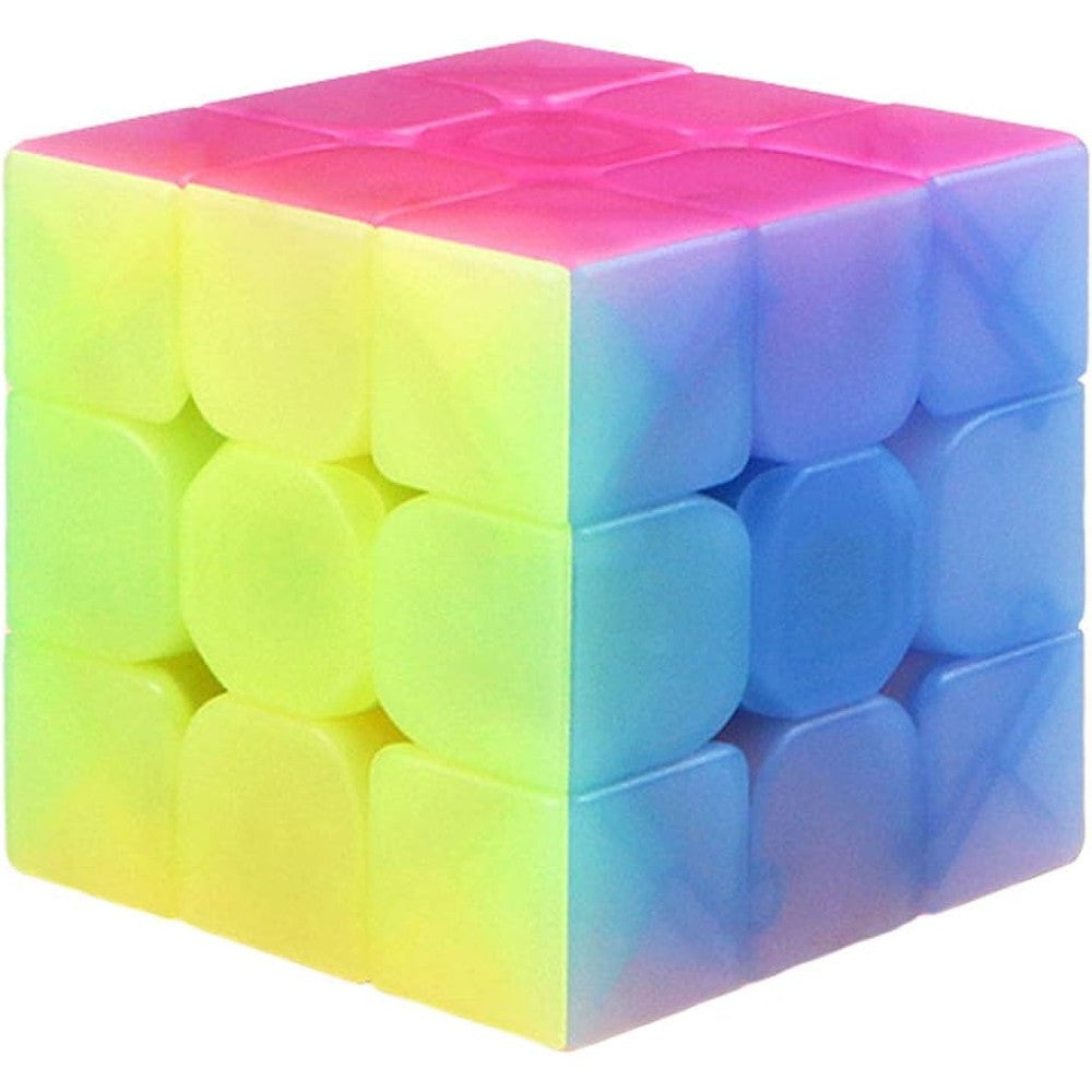 Tanch Qiyi Warrior W 3x3x3 Jelly Speed Cube front view