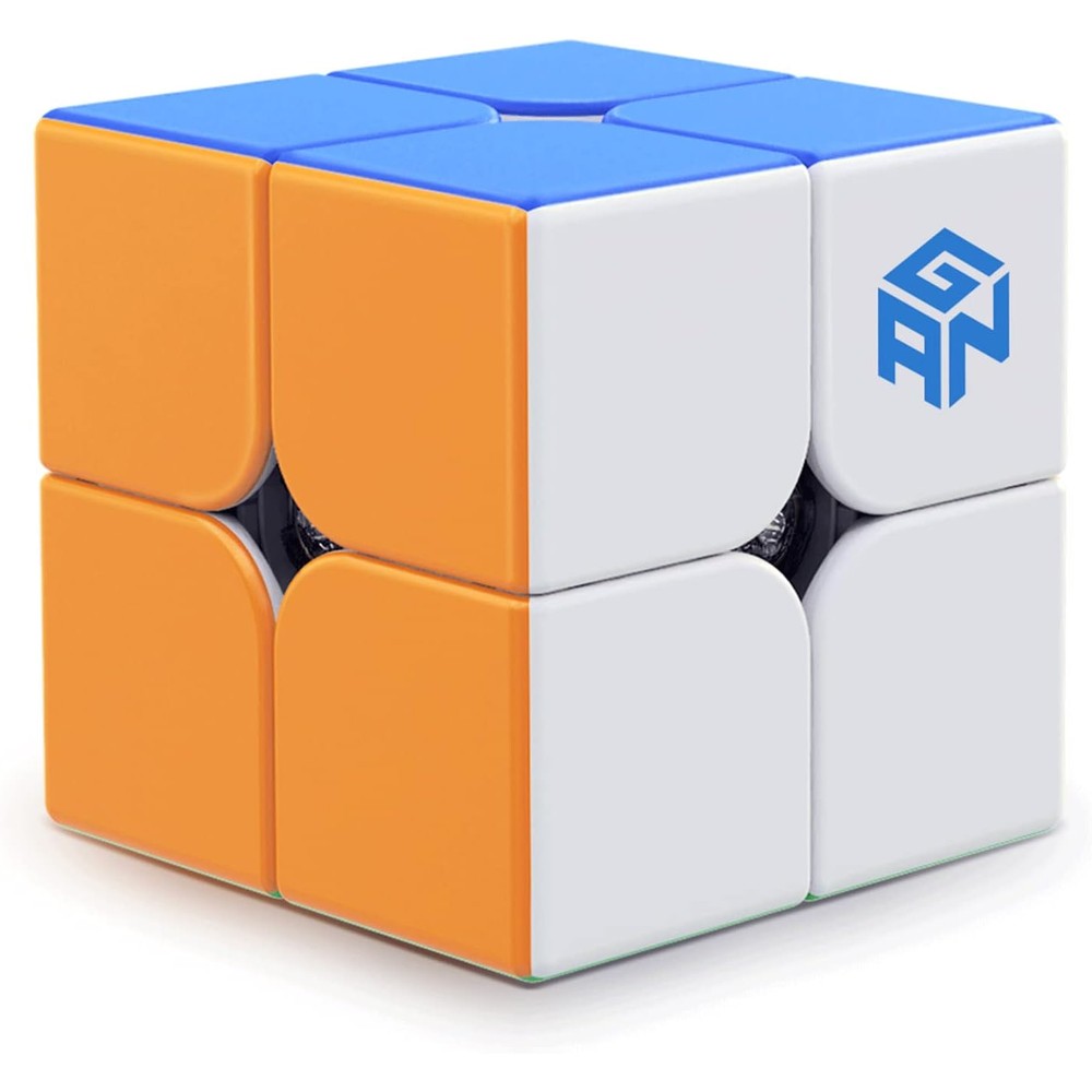 GAN 251 V2 2x2 speed cube front view