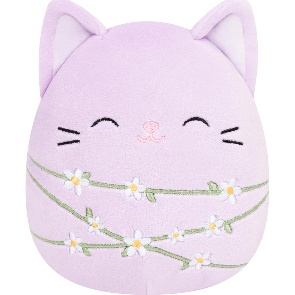 Squishmallows Mak the Lavender Cat plush front view