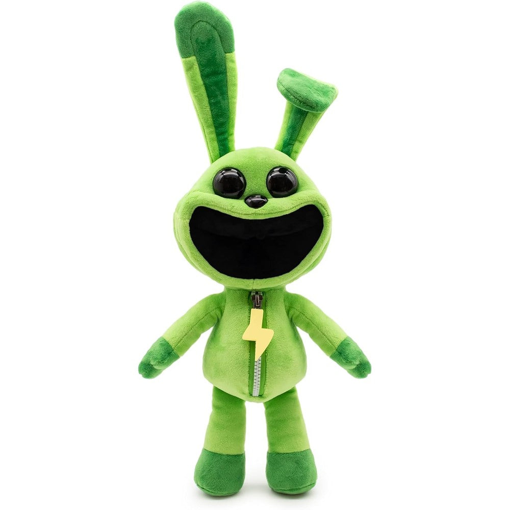 Poppy Playtime Hoppy Hopscotch 14 inch green plush doll front view