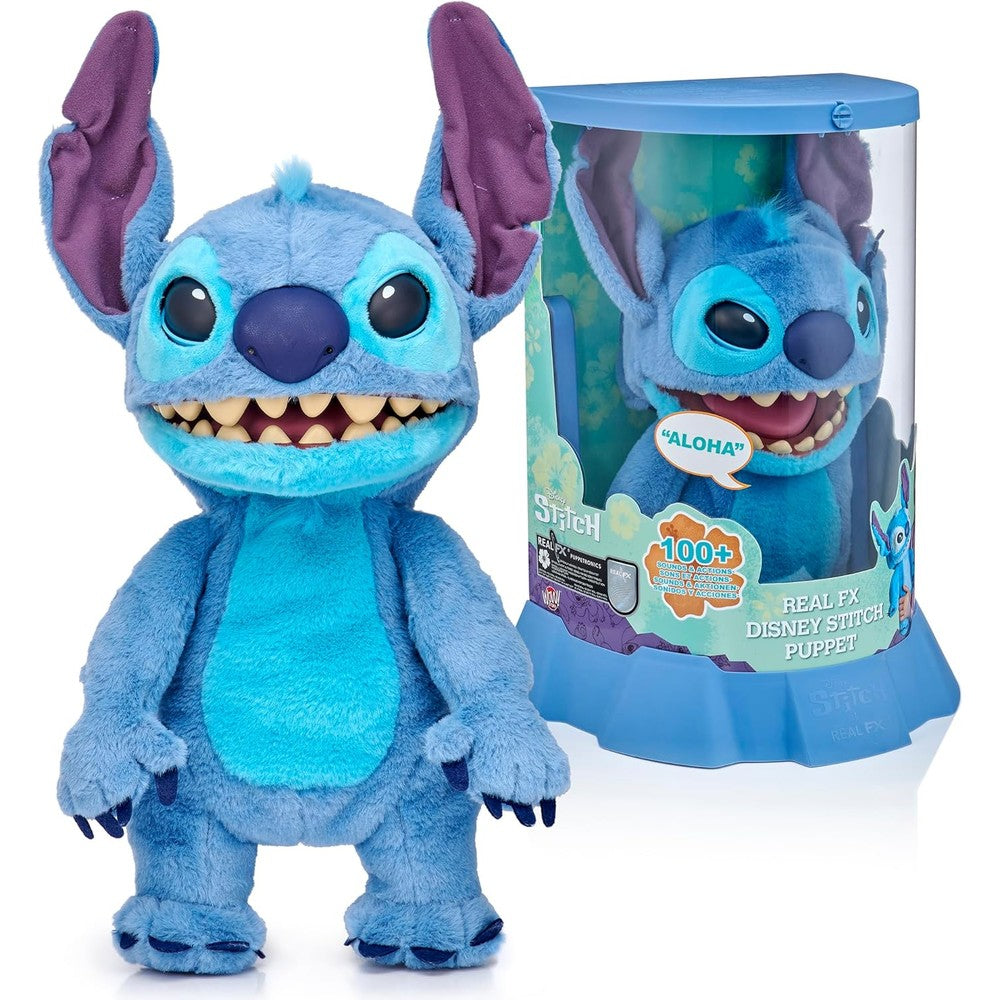 Wow! Stuff Real Fx Disney Stitch Puppet front view