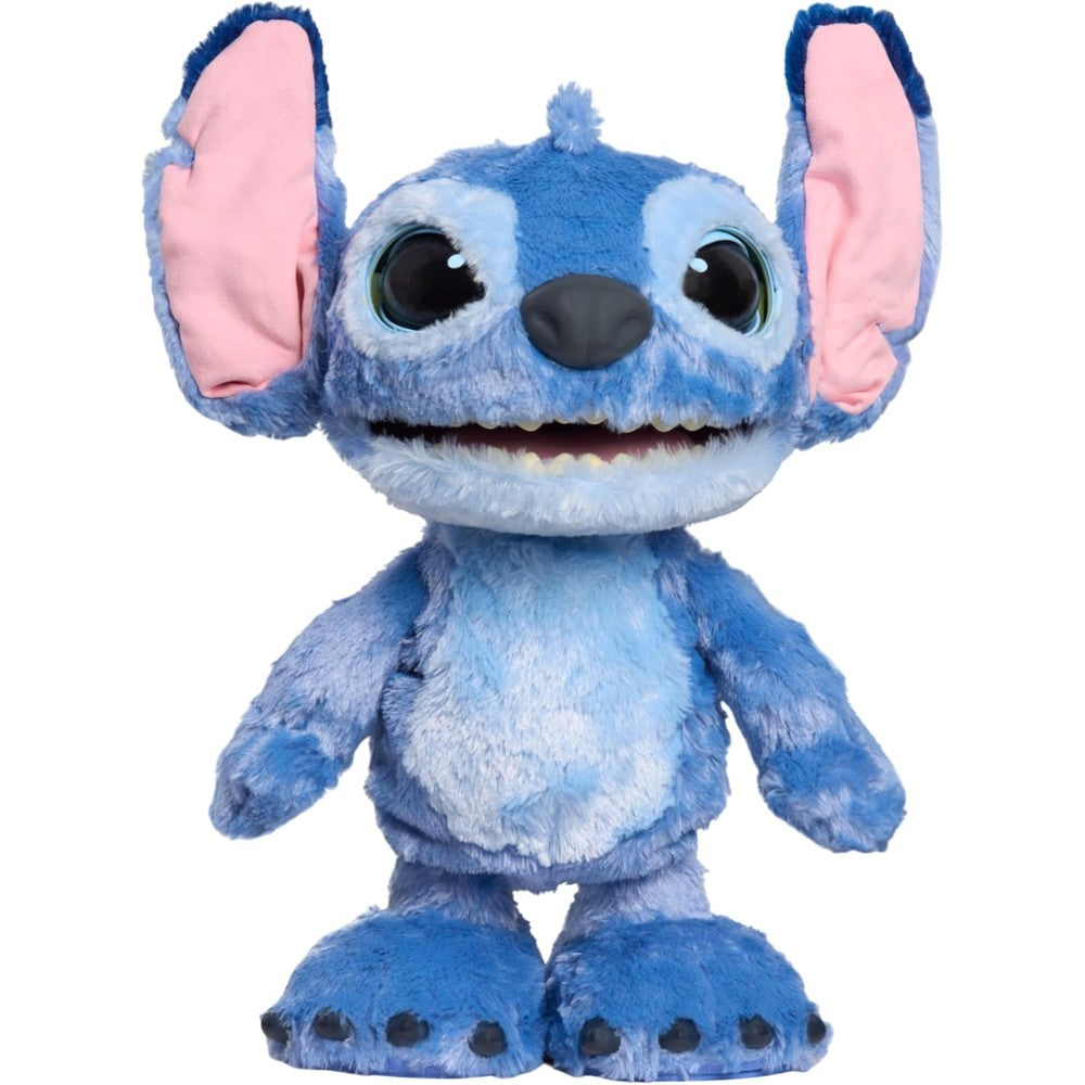 Just Play Disney Stitch Ultimate Interactive 17 Inch Plush Toy front view