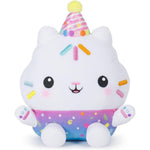 Dreamworks Gabby's Dollhouse Sprinkle Party Cakey Cat Plush front view