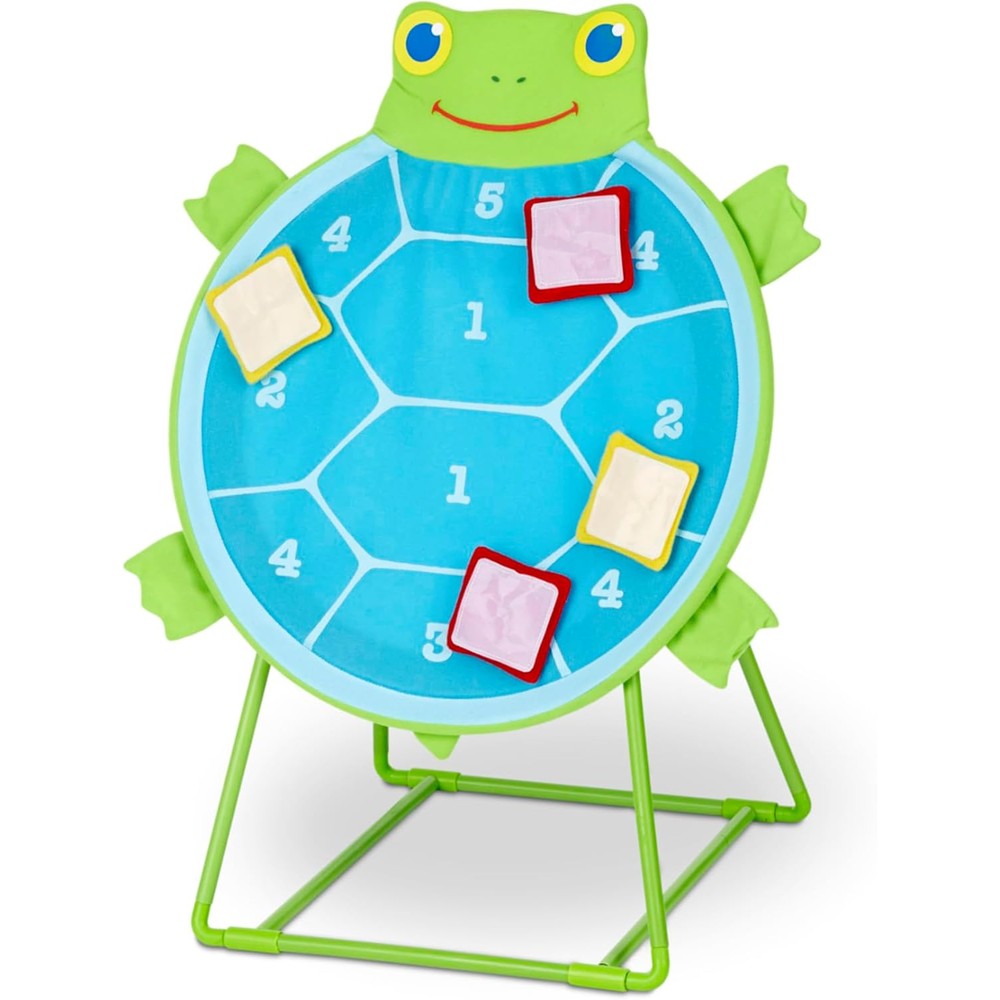 Melissa and Doug Sunny Patch Dilly Dally Turtle Target Game front view