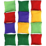 Halloluck 12 Pack nylon bean bags front view for toss games